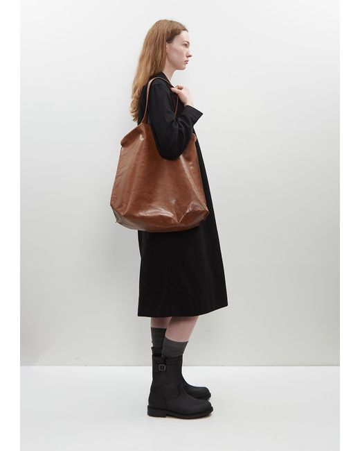 Bea Mombaers Brown Shopper Bag, Large