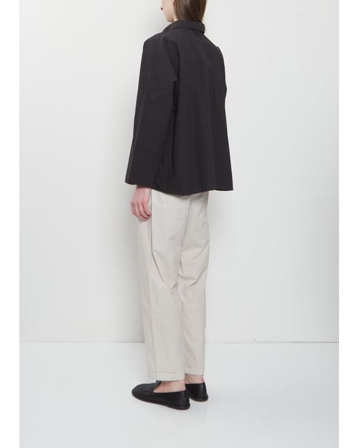 Labo.art Black Mira Cotton Sushi Blouse