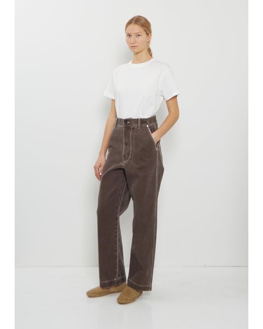 Camiel Fortgens Tourist Jeans in Raw Denim Blue