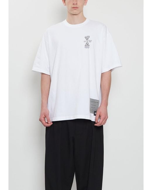 Yohji Yamamoto White X Neighborhood Cotton Tee Ss-1