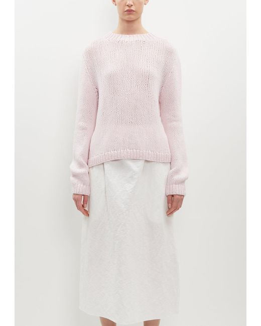 Wommelsdorff Pink Bloom Cashmere Sweater