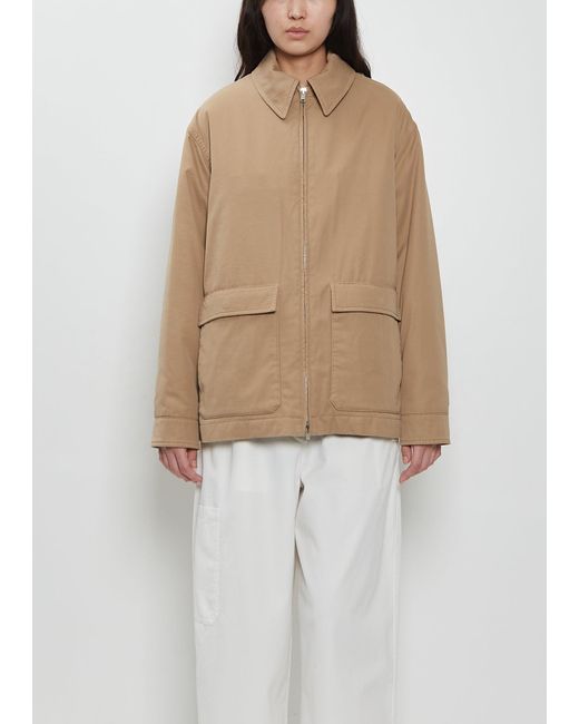 The Row Natural Aurelius Cotton Jacket
