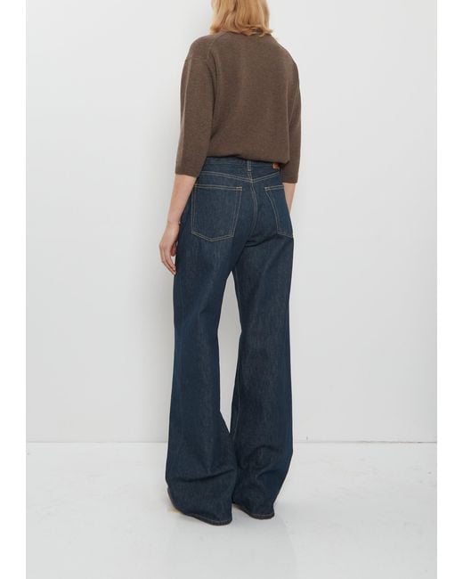6397 Blue Wide Cotton Jean