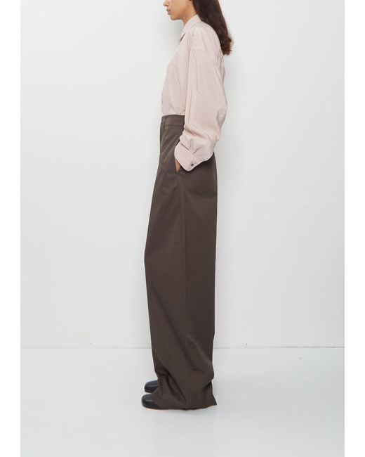 Lemaire Natural Large Cotton Chino