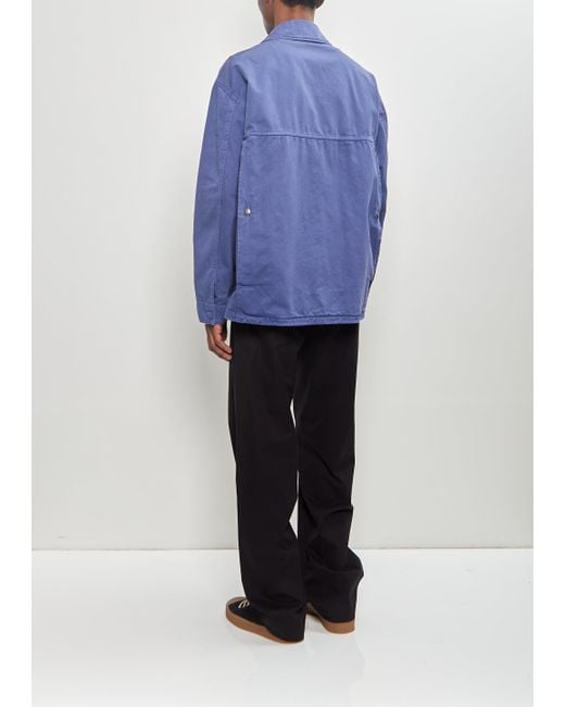 The Row Men Josha Jacket in Blue | Lyst UK