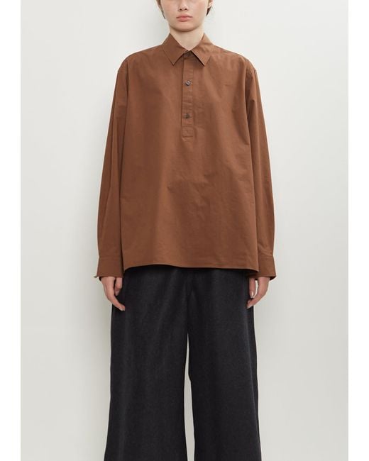 Sofie D'Hoore Brown Beuys Long Sleeve Shirt