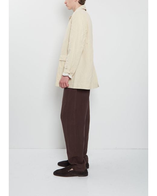 Casey Casey Natural March Cotton Linen Jacket