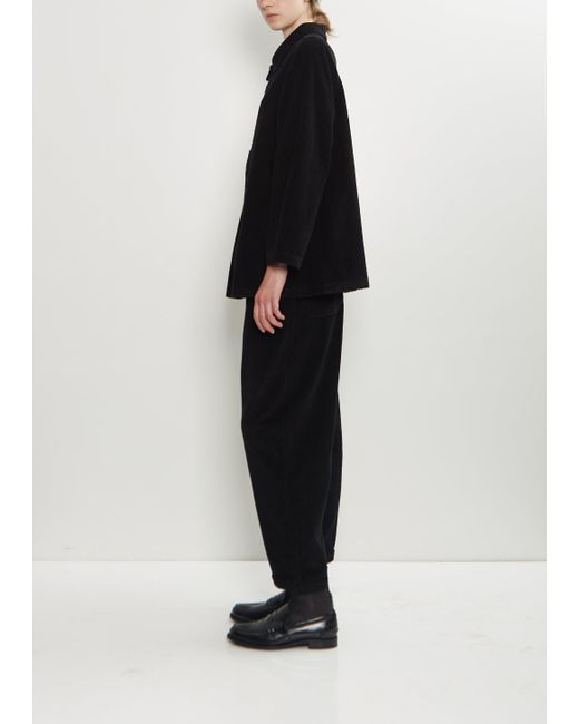 Labo.art Black Joseph Cotton Velvet Jacket