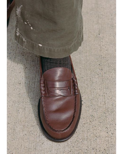 Common Projects White Soft Leather Loafer