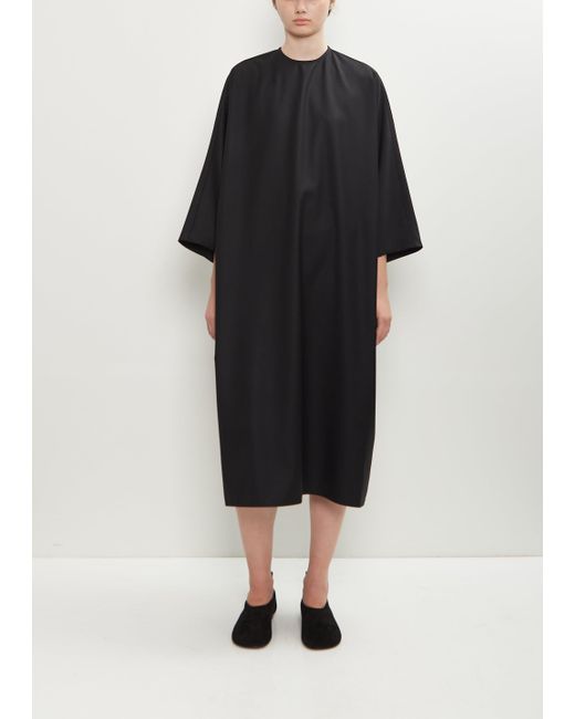 Sofie D'Hoore Black Durer Tropical Wool Dress
