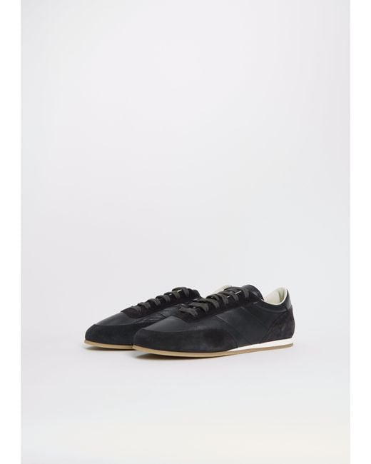 Common Projects White Minimal Suede Nappa Runner