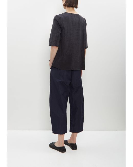 パンツ apuntob apuntob technical wool trousers Apuntob Technical Wool Trousers in Blue | Lyst