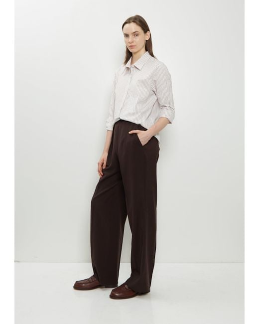 Margaret Howell White Simple Cotton Shirt