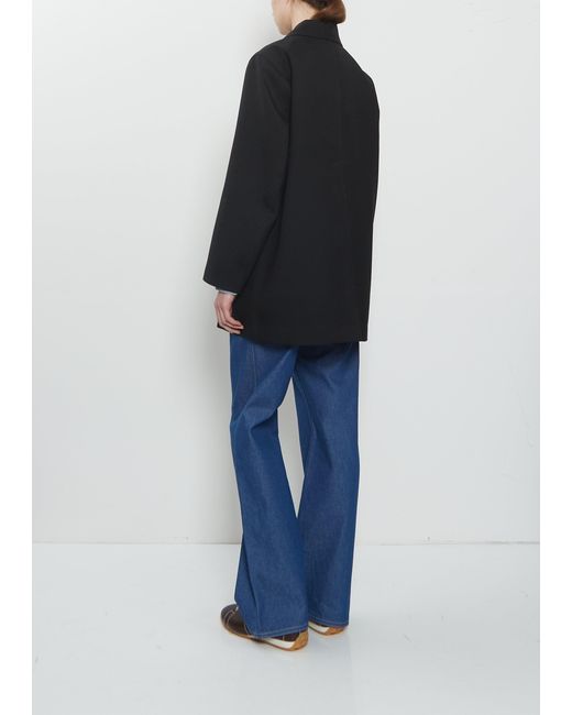 Sofie D'Hoore Black Callet Wool Gabardine Jacket