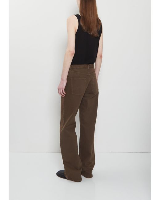 The Row Brown Finbar Cotton Jean