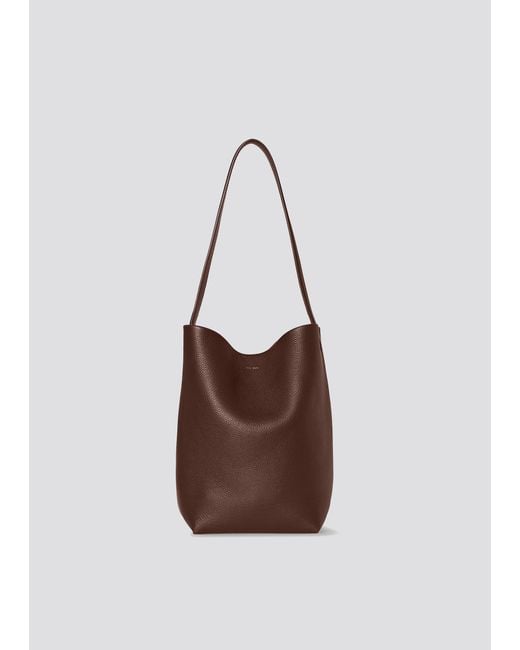 The Row Brown Medium N/s Park Tote