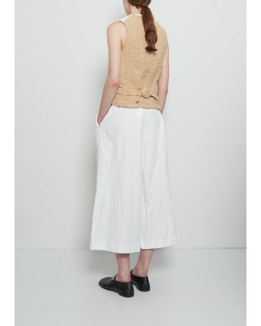 Comme des Garçons White Lace Vest