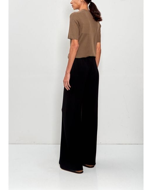 The Row Black Gala Cady Pant