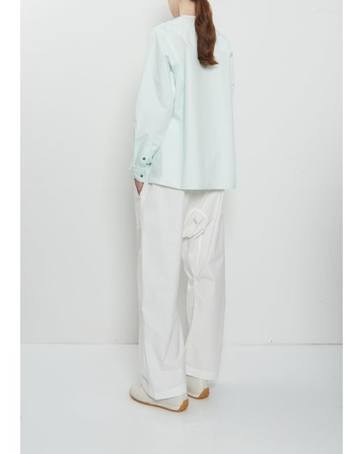 Sofie D'Hoore White Barel Cotton Pullover Shirt