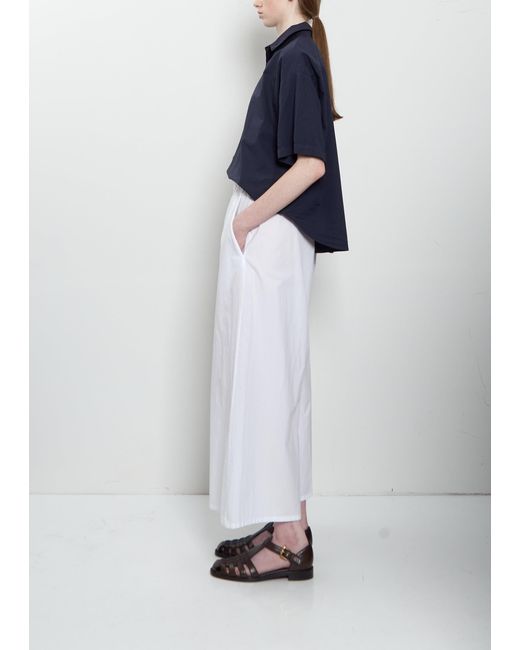 Labo.art Blue Enne Clara Poplin Pant