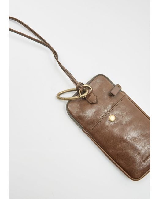 Bea Mombaers White Phone Pocket