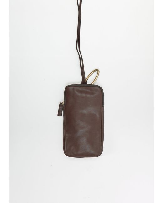 Bea Mombaers Brown Phone Pocket