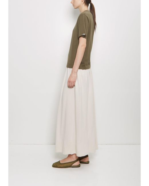 Extreme Cashmere Green N°268 Cuba Cotton Cashmere Top