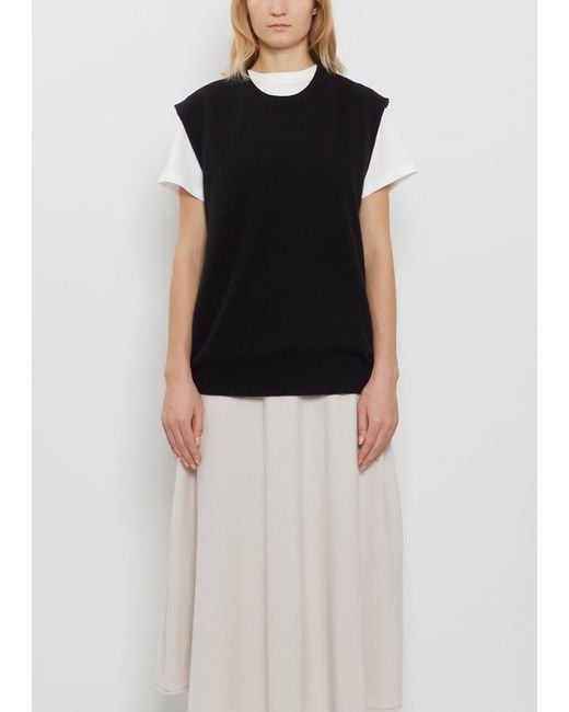 Extreme Cashmere Black N°455 Bos Cashmere Top