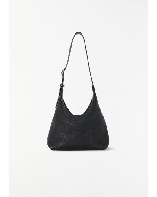 The Row Black Isa Leather Bag
