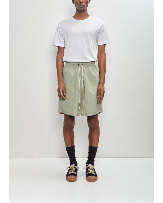 Camiel Fortgens White Knee Shorts
