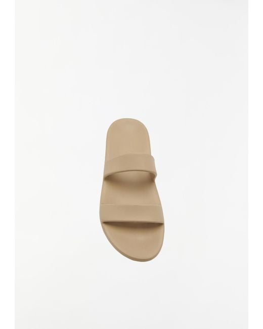 The Row White Foam Sandal