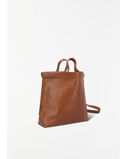Bea Mombaers White Shopper Bag, Small