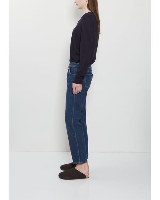The Row Blue Riaco Cotton Jean