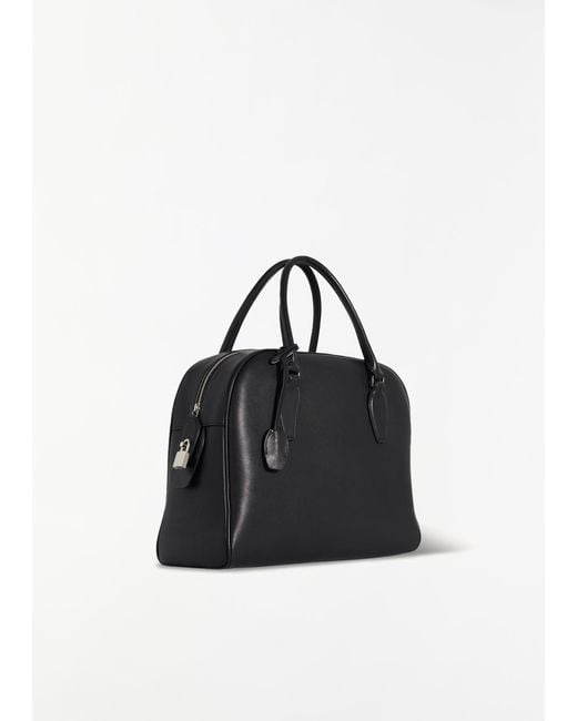 The Row Black India 12.00 - Saddle Leather