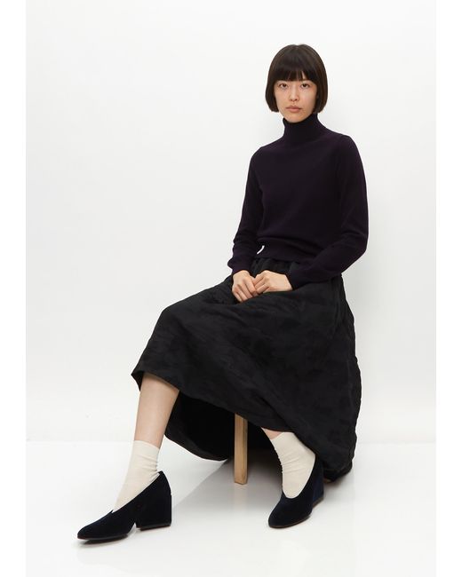 Comme des Gar ons Velvet Shoes in White Lyst UK