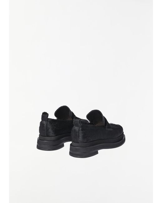 Simone Rocha Black Heart Toe Platform Loafer