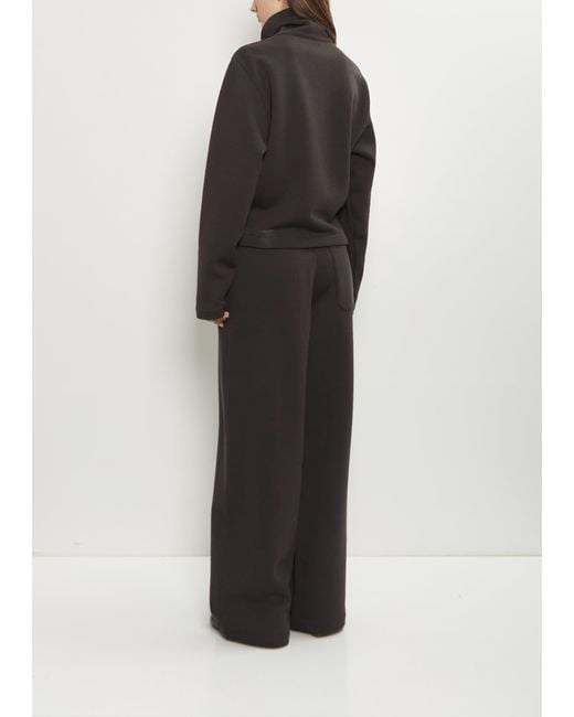 Lemaire Black Relaxed Large Pants