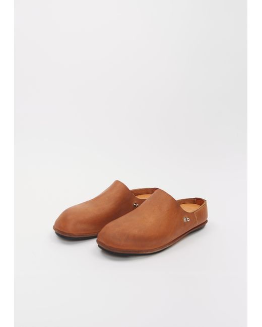 Casey Casey White Guidi Leather Clogs