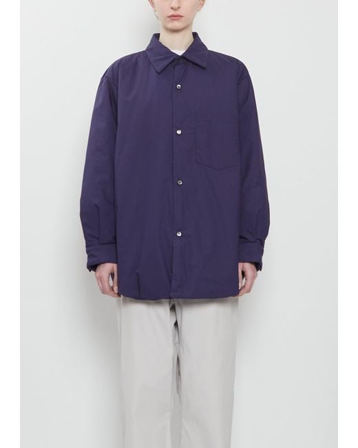 Sofie D'Hoore Blue Orli Padded Cotton Jacket