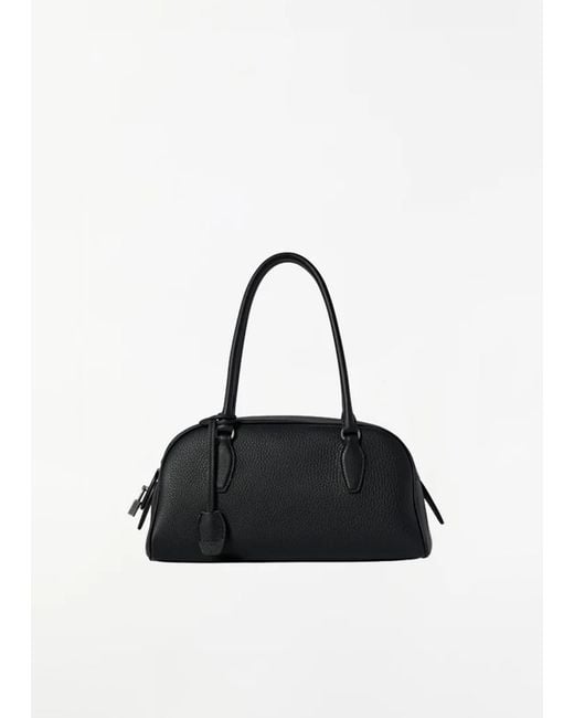 The Row Black E/w India Grained Leather Bag, Small