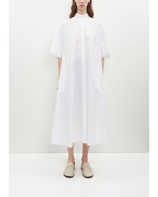 The Row White Bredel Dress