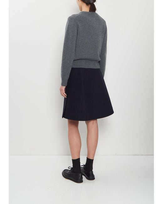 Extreme Cashmere Black N°430 Jeanne Stretch Cashmere Sweater
