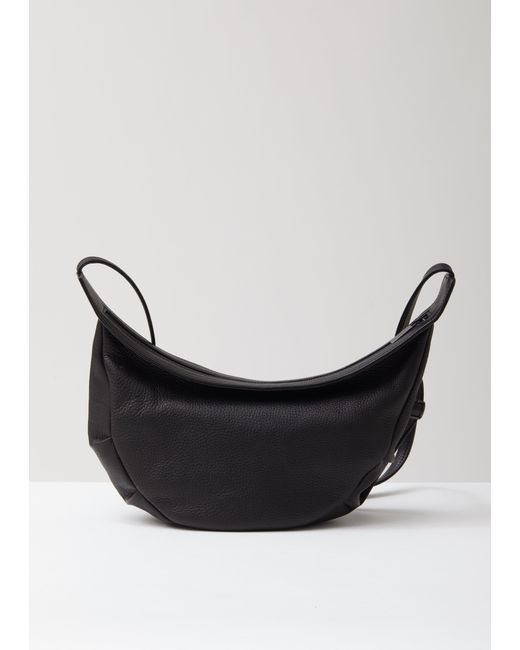 Yohji Yamamoto Black Leather Crossbody Bag