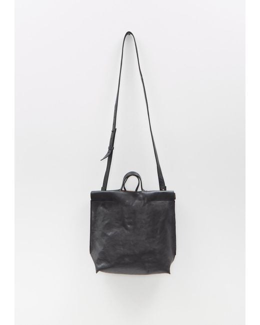 Bea Mombaers Black Matte Shopper Bag, Small