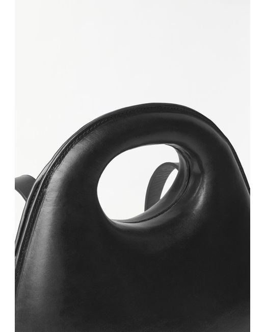 Lemaire Black Egg Bag