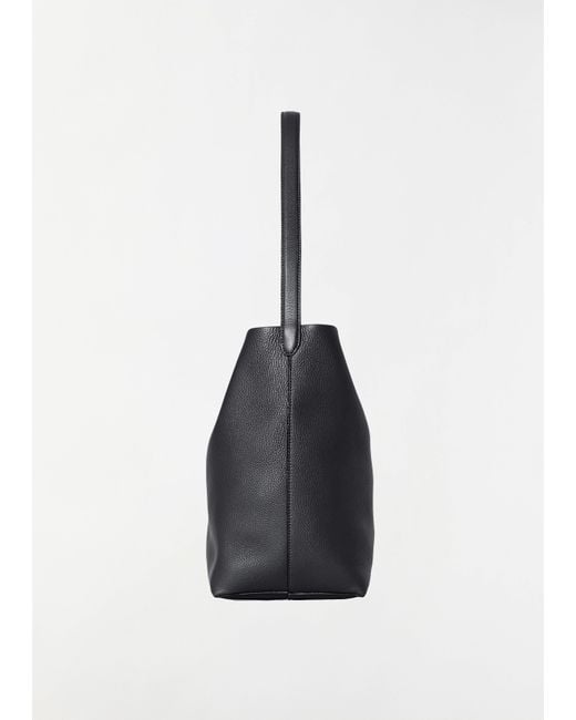 The Row Black Medium N/s Park Tote