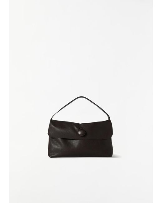 The Row White Sally Leather Handbag