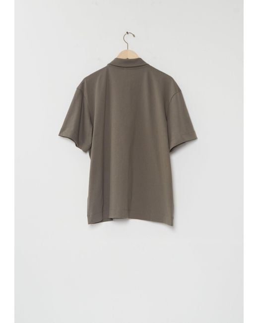 Margaret Howell Multicolor Short Sleeve Cotton Polo