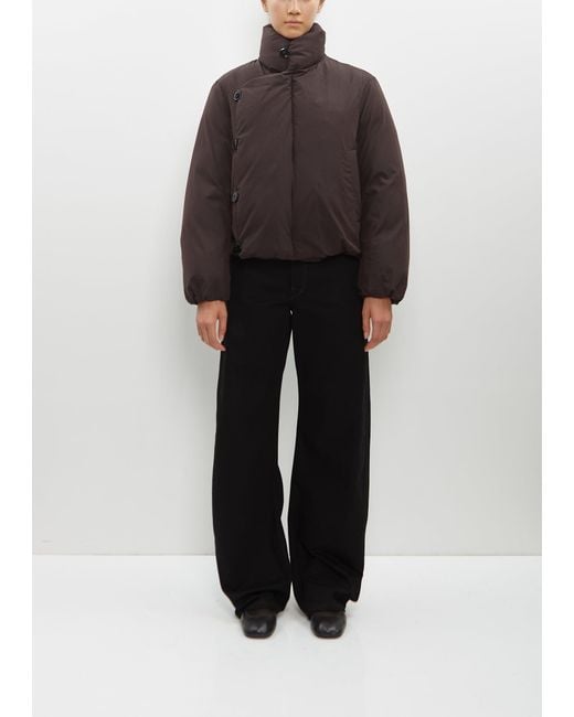 Lemaire Black Short Puffer Blouson