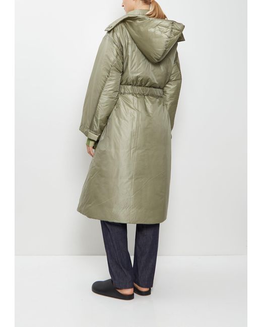 Antipast Green Technical Padded Coat